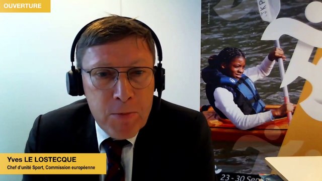 Colloque développer les activités physiques ou sportives en milieu professionnel - intervention de Yves Le Lostecque