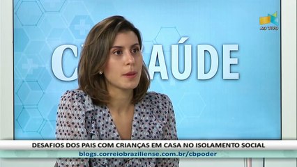 CB Saúde 29/10-  Pediatra Nathália Sarkis