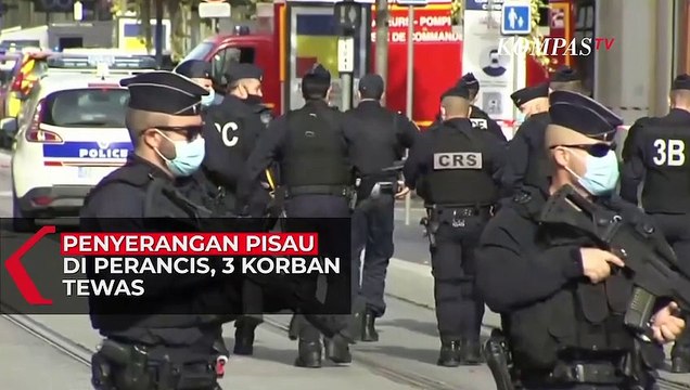 Aksi Penyerangan Pisau di Gereja Perancis, 3 Korban Tewas