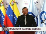 Fiscal General Evidencias señalan a Roland Carreño como principal financista de actos terroristas