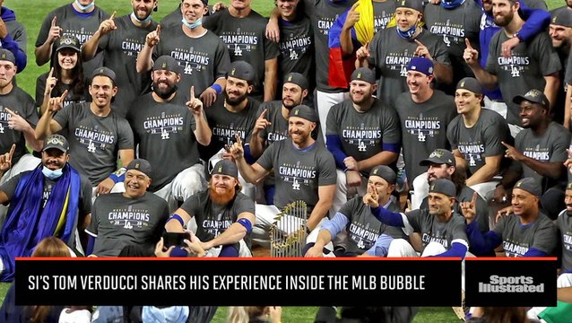 SI Insider: Tom Verducci on Life Inside the MLB Bubble and the Justin Turner Controversy
