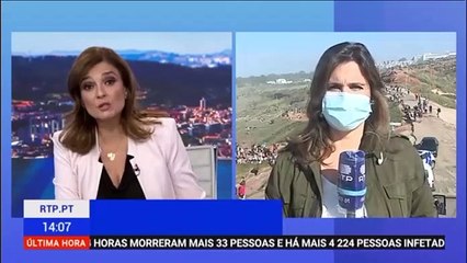 Empregada de limpeza 'invade' direto da RTP3