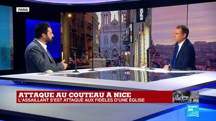Attaque au couteau à Nice : que sait-on du profil de l'assaillant ?