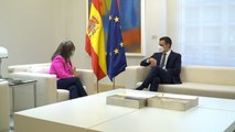 Sánchez se reúne con la secretaria general Iberoamericana