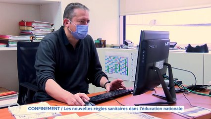 CONFINEMENT / Les nouvelles règles sanitaires dans l'Education nationale