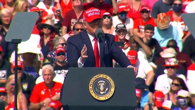 Meeting de Donald Trump en Floride le jeudi 29 octobre 2020
