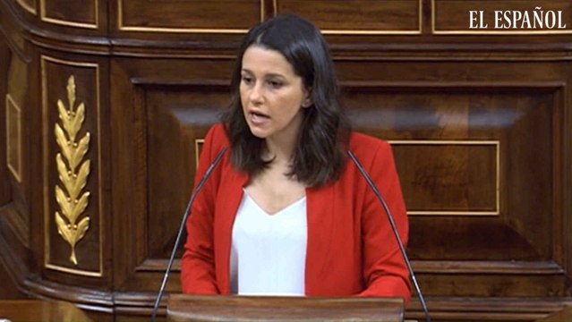 encontronazo que ha tenido Arrimadas con el vicepresidente del Congreso