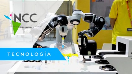 Ex­hi­ben en Chi­na ro­bots in­te­li­gen­tes con­tra la CO­VID-19