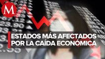 Actividad económica en todos los estados del país cayó en segundo trimestre de 2020