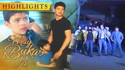Kokoy and Santino are chased by people | May Bukas Pa
