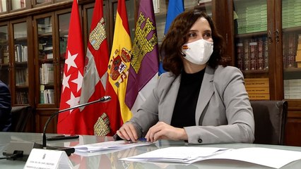 Ayuso celebra que el Gobierno le permita cerrar Madrid por días