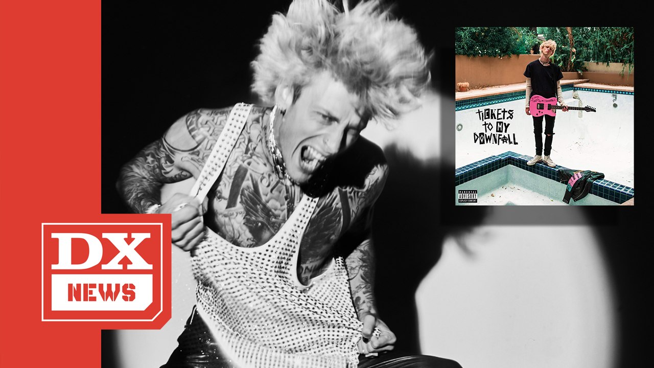 Machine Gun Kelly Reflects On Coke & Alcohol Bender That Led Him To Make No. 1 Album 'Tickets To My Downfall
