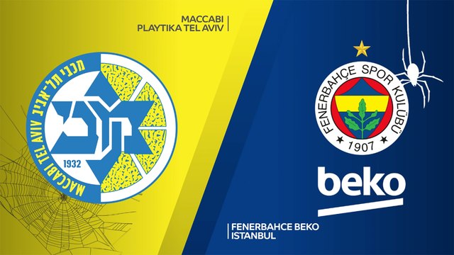 Maccabi Playtika Tel Aviv - Fenerbahce Beko Istanbul Highlights | EuroLeague, RS Round 6