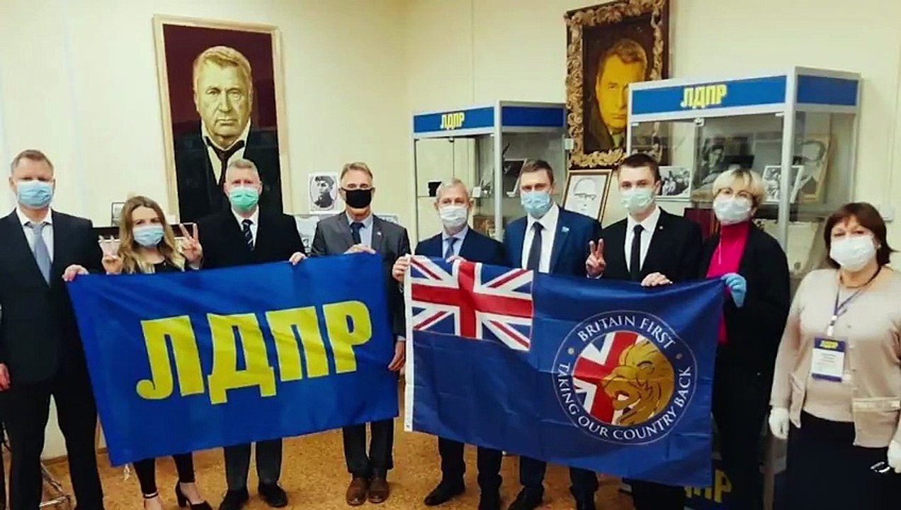 SO15 Counter Terrorism Command ambush Britain First leadership team (26th October 2020)