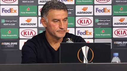 Groupe H - Galtier : "Pire 1ère mi-temps de la saison"