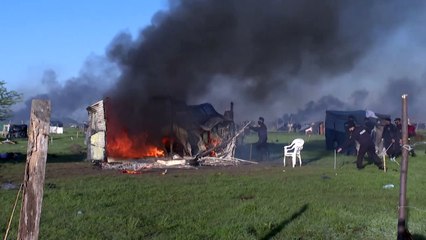 Violência em despejo de famílias sem-teto
