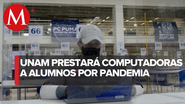 UNAM abre centro de préstamos de computadoras para estudiantes y maestros