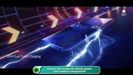 Lenovo faz versão de celular gamer com traseira transparente