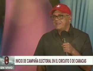 Jorge Rodríguez: Bolívar y Chávez son los primeros que entrarán al Parlamento junto al pueblo el 6D