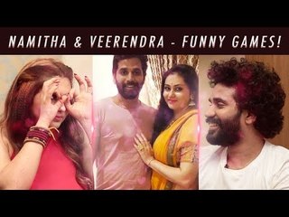 Couple's First EXCLUSIVE Interview ! | Namitha & Veerandra Chowdhary
