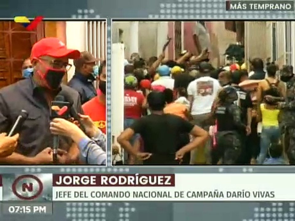 Jorge Rodríguez: Por la vía electoral, democrática y pacífica es que Venezuela dirime sus asuntos