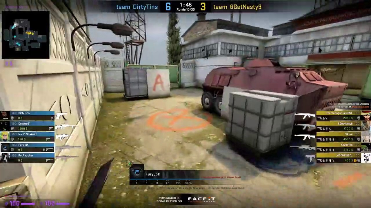 CSGO: Faceit - AWP ACE  | FURY'