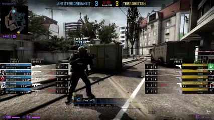 CSGO: AWP Wallbang on Overpass | From "CT" Spawn To "T" | FURY'