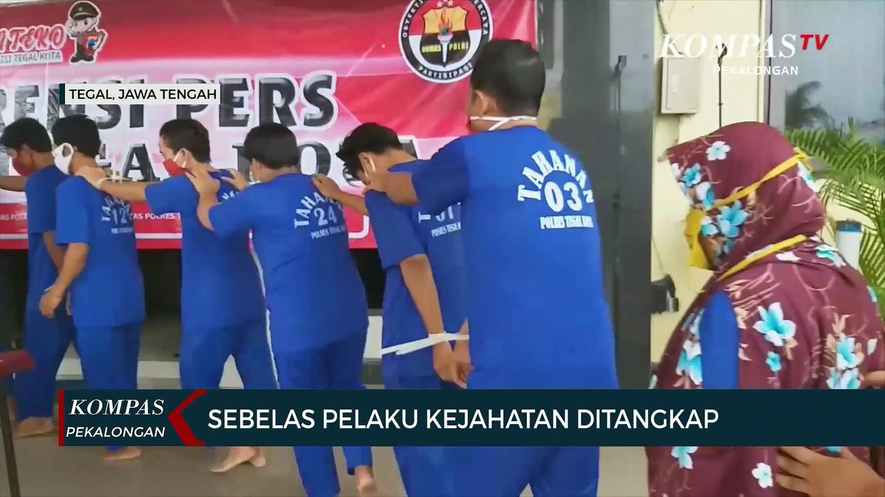 Sebelas Pelaku Kejahatan Ditangkap