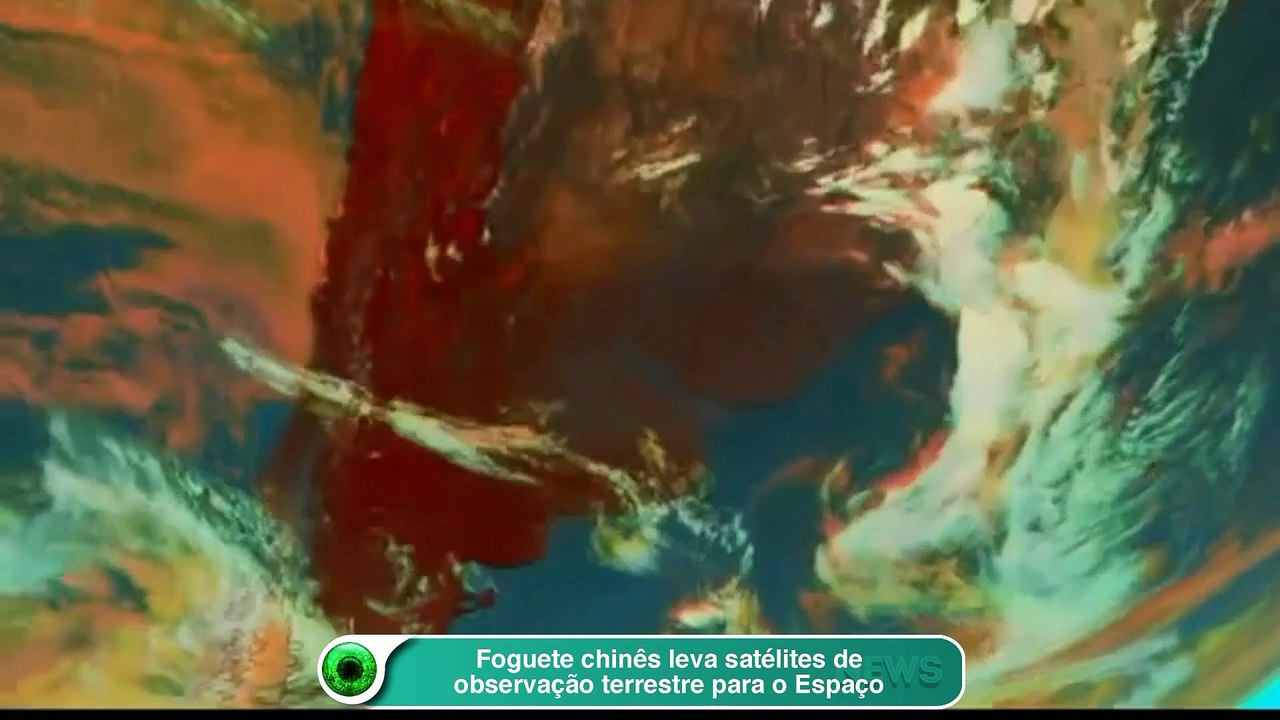 Foguete chinês leva satélites de observação terrestre para o Espaço