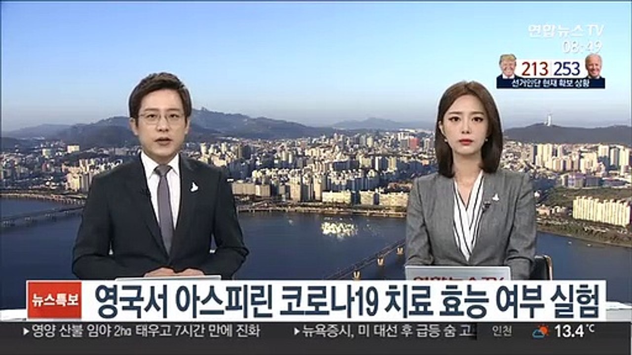 영국서 아스피린 코로나19 치료 효능 여부 실험