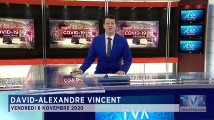TVA Nouvelles CHAU 12H 6 Novembre 2020