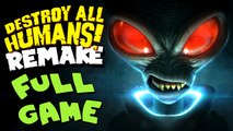 Destroy All Humans! Remake FULL GAME Longplay (PS4, XB1) No Commentary