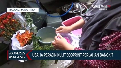 Bisnis Kulit Ecoprint Bangkit Perlahan Pasca Terpuruk