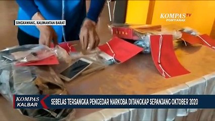 Polres Singkawang Amankan 11 Pengedar Narkoba Sepanjang Oktober 2020