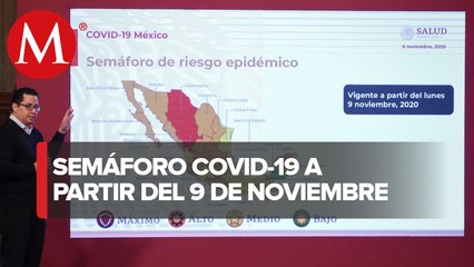 Chihuahua y Durango, en semáforo rojo; Sonora, Sinaloa y Guanajuato regresan a naranja