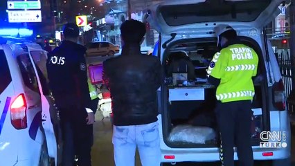 Restoranda çalışan kurye karantinayı ihlal etti | Video