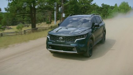 2021 Kia Sorento X-Line Driving Video