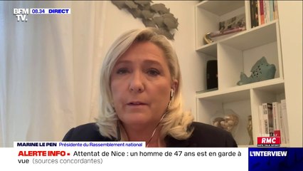 Marine Le Pen: "Il y a une prise de conscience des Français de la gravité de la situation"