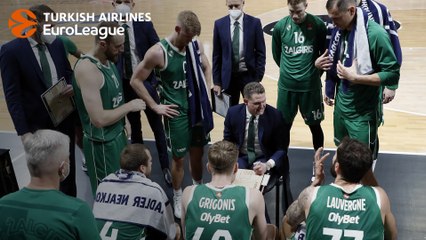Zalgiris shined on defense in second half