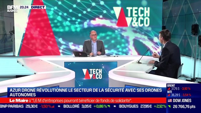 Jean-Marc Crépin (Azur Drones) : Azur Drone révolutionne le secteur de la sécurité avec ses drones autonomes - 29/10