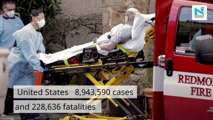 Global COVID-19 cases nearing 45 million: Johns Hopkins University