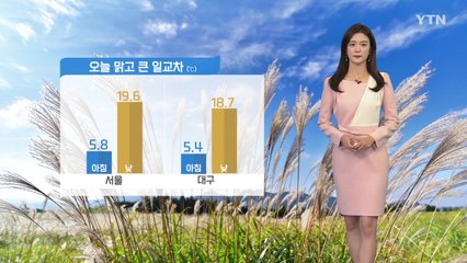 [날씨] 주말 오후부터 흐려져...휴일에는 곳곳에 비 소식 / YTN