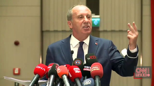 Muharrem İnce: Biz mecbur muyum her hafta skandal olan bir partide siyaset yapmaya | Video