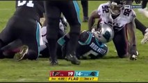 Teddy Bridgewater INJURY Vs Falcons - Panthers Vs Falcons Highlights Week 7 NFL 2020 -Harris Eject