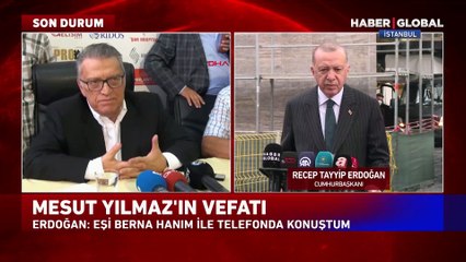 Cumhurbaşkanı Erdoğan'dan Mesut Yılmaz'ın vefatıyla ilgili açıklama