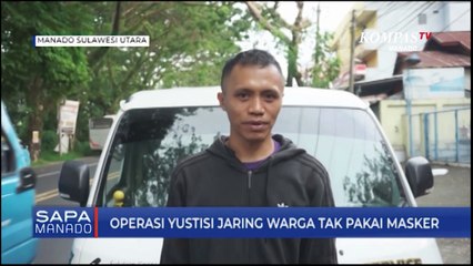 Operasi Yustisi Jaring Warga Tak Pakai Masker