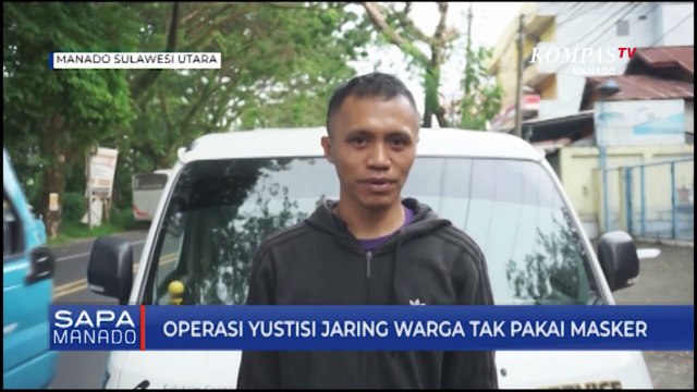 Operasi Yustisi Jaring Warga Tak Pakai Masker