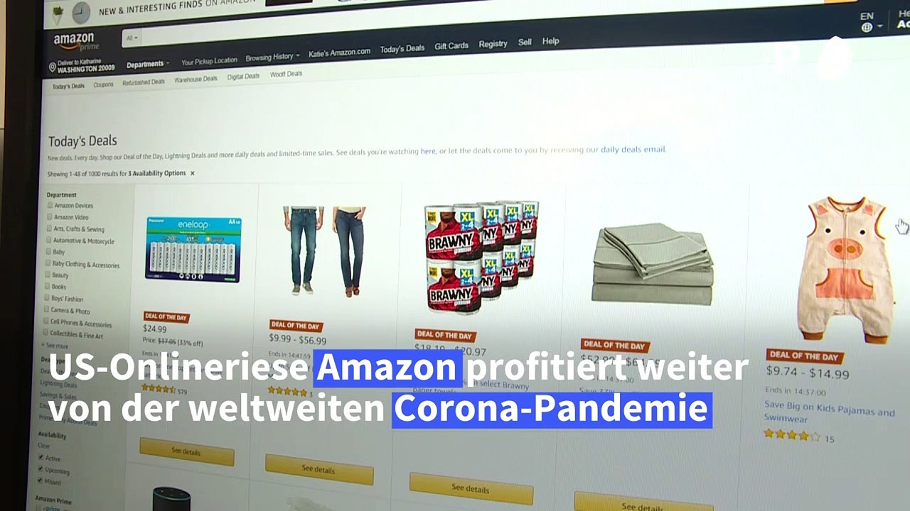 Amazon verdreifacht Quartalsgewinn