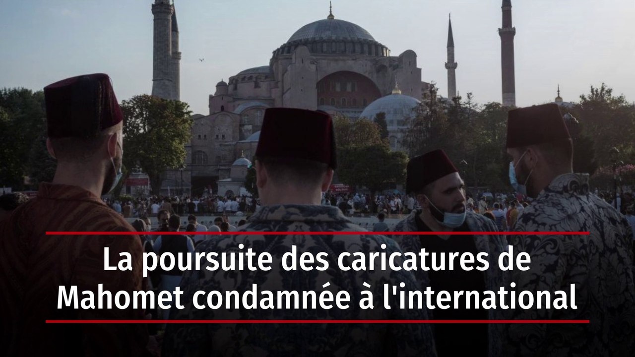 La poursuite des caricatures de Mahomet condamnée à l'international