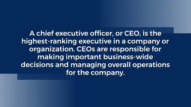 Jonathan Ortecho - Personality traits every CEO should have ever